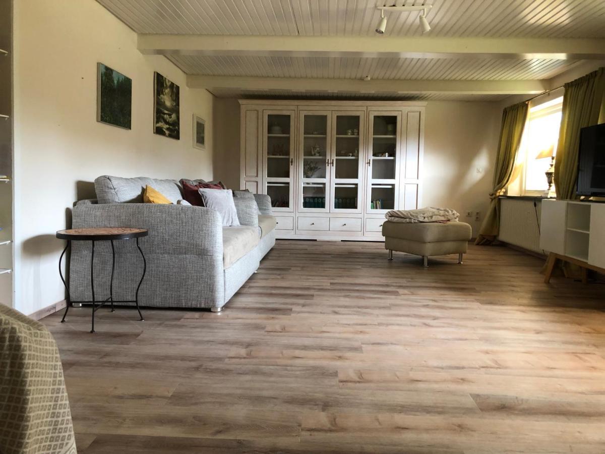 Grosszuegiges Reetdachhaus An Der Nordsee Langenhorn Exteriér fotografie